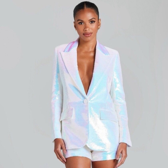 Nadine Merabi Blazer Karla Sequin - Picture 1 of 11